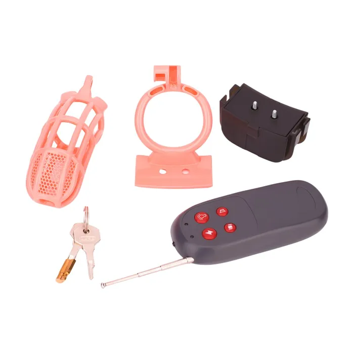 Electric Shock Chastity device Twisted Manhood ErgoMe Oxyshop Male Sex Toys