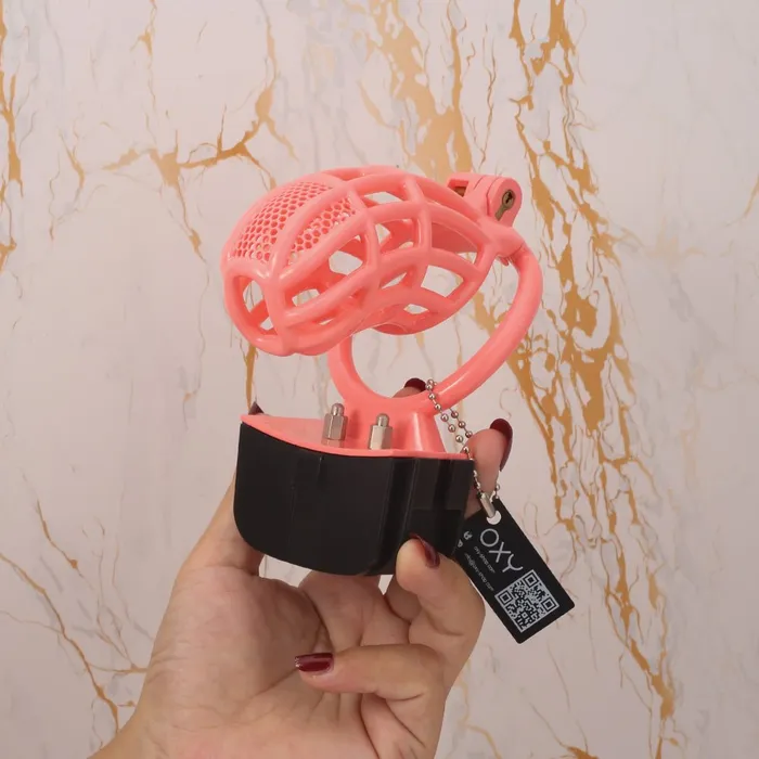 Electric Shock Chastity device Twisted Manhood ErgoMe Oxyshop Male Sex Toys