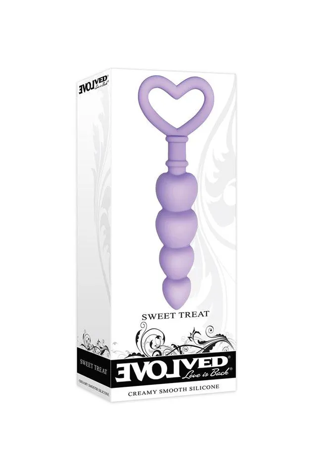 Evolved Sweet Treat Anal Beads Lavender Evolved Anal