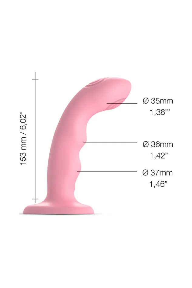 Female Sex Toys StraponMe Wave Vibrating Tapping Dildo Various Colors StraponMe