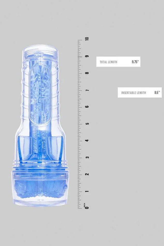 Fleshlight Male Sex Toys Fleshlight Turbo Core Masturbator Blue Ice