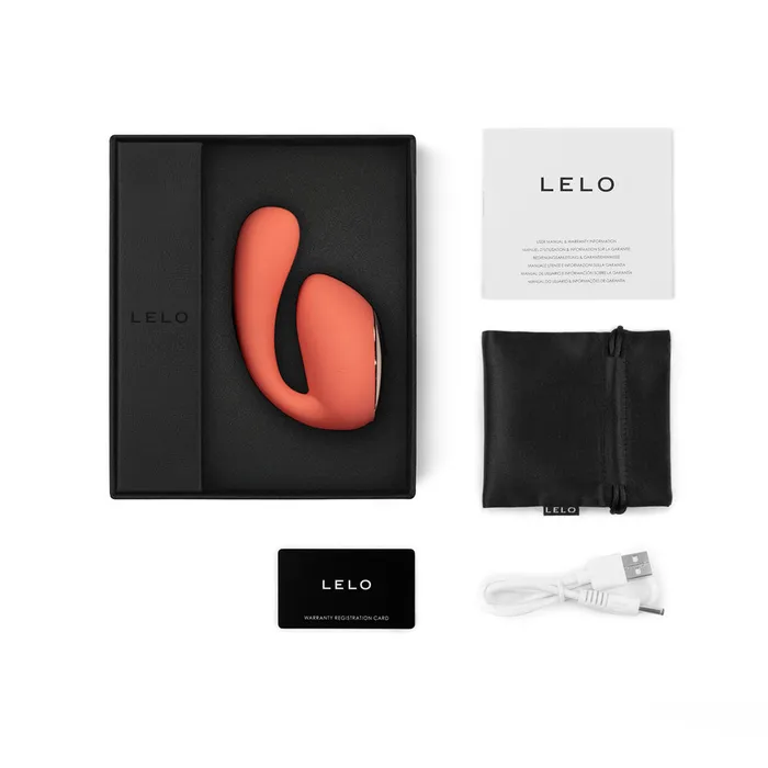 LELO Vibrators Lelo Ida Wave Coral Red