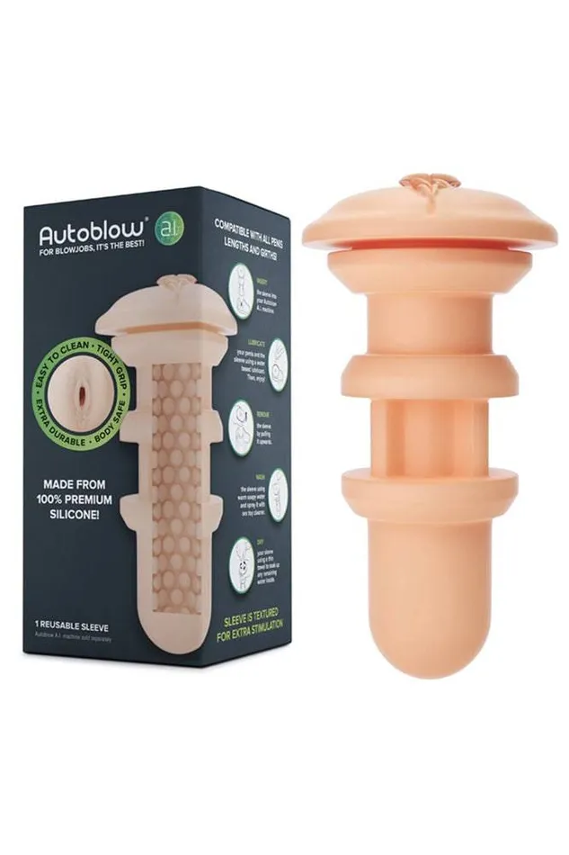 Male Sex Toys Autoblow AI Replacement Sleeve Vagina Varying Colors Autoblow Male Sex Toys Autoblow AI Replacement Sleeve Vagina Varying Colors Autoblow