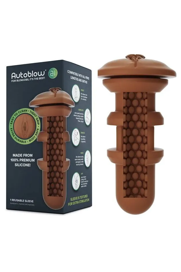 Male Sex Toys Autoblow AI Replacement Sleeve Vagina Varying Colors Autoblow