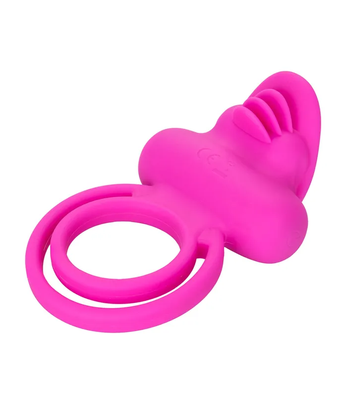 Male Sex Toys California Exotics Dual Clit Flicker Penis Ring