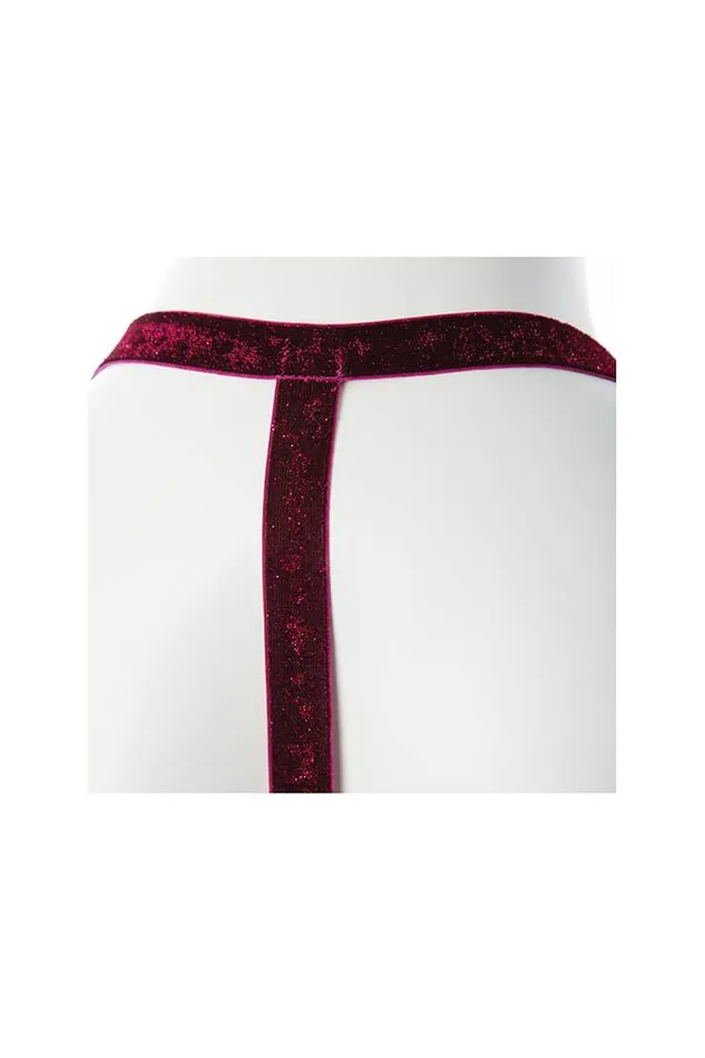 Shibari Vibrators Shibari Gender Fluid Majesty Harness Top Red