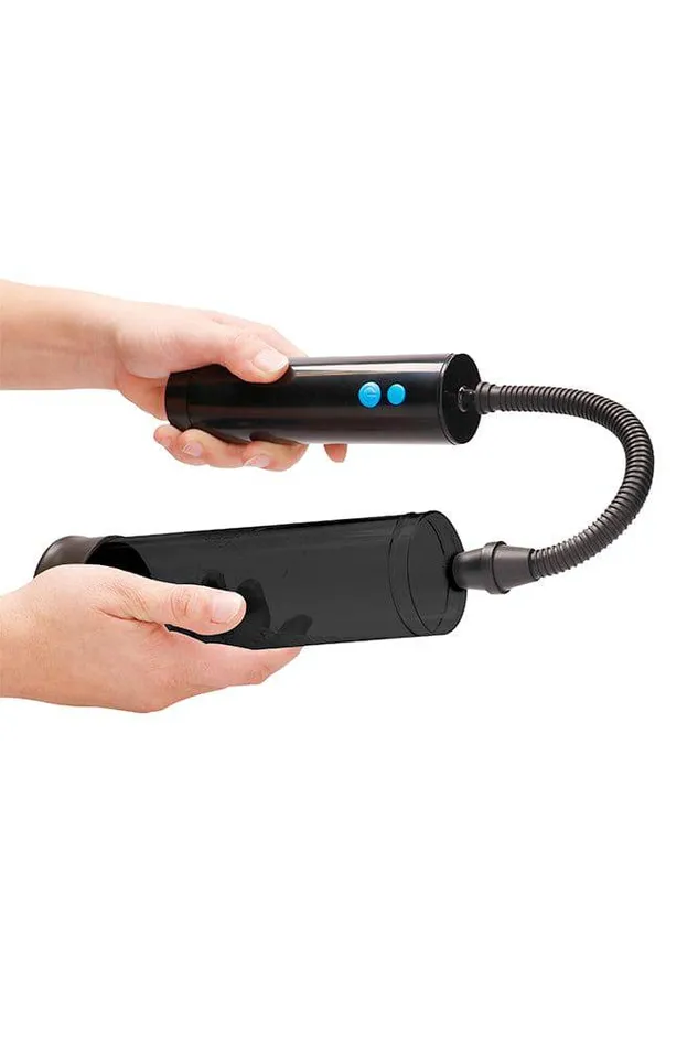 Shots Toys Pumped Extreme Power Rechargeable Auto Pump Black Shots Toys Anal