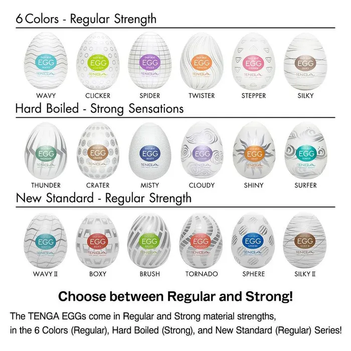 TENGA Egg Crater Penis Stroker Tenga Male Sex Toys