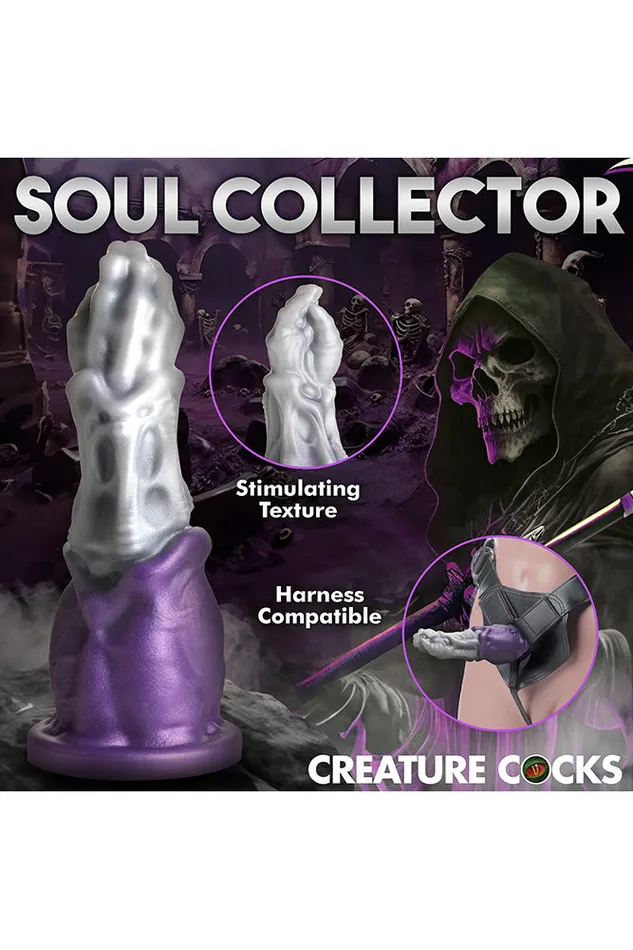 XR Brands Dildos XR Brands Creature Cocks Grim Reaper Silicone Dildo Multicolour