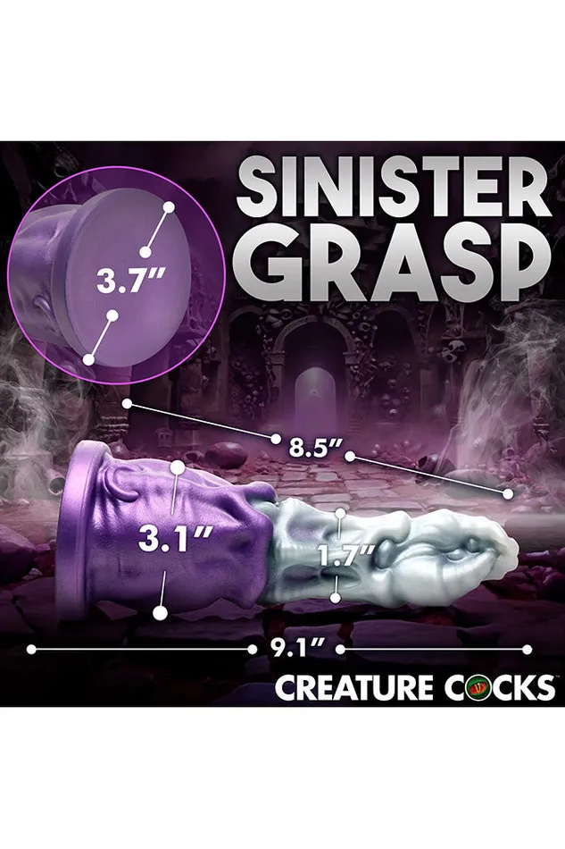 XR Brands Dildos XR Brands Creature Cocks Grim Reaper Silicone Dildo Multicolour