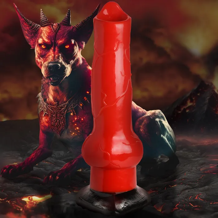 Dildos Creature Cocks Giant HellHound Canine 3ft Dildo