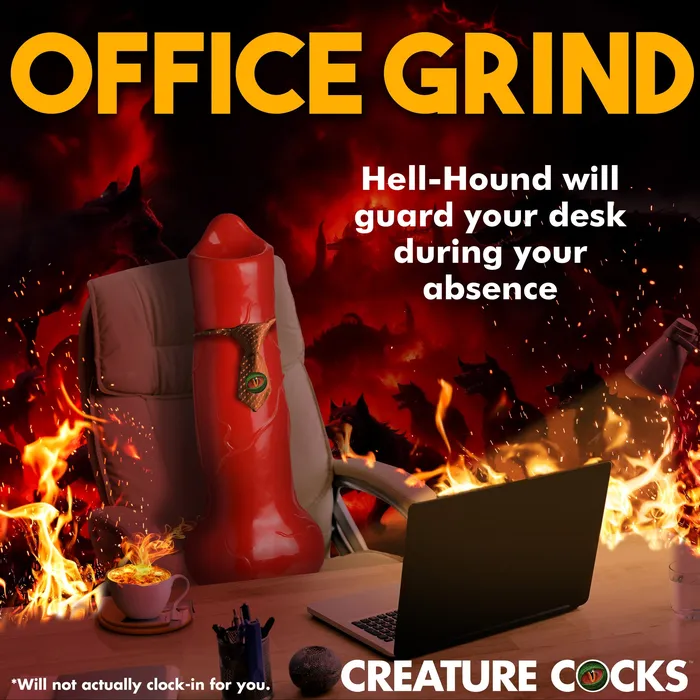 Dildos Creature Cocks Giant HellHound Canine 3ft Dildo