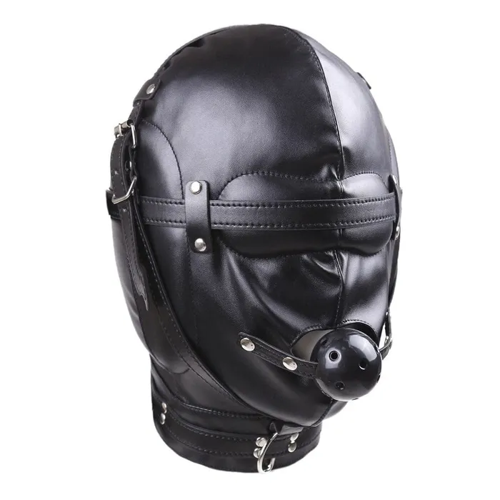 Lovegasm Restraints Sensory Deprivation Leather Slave
