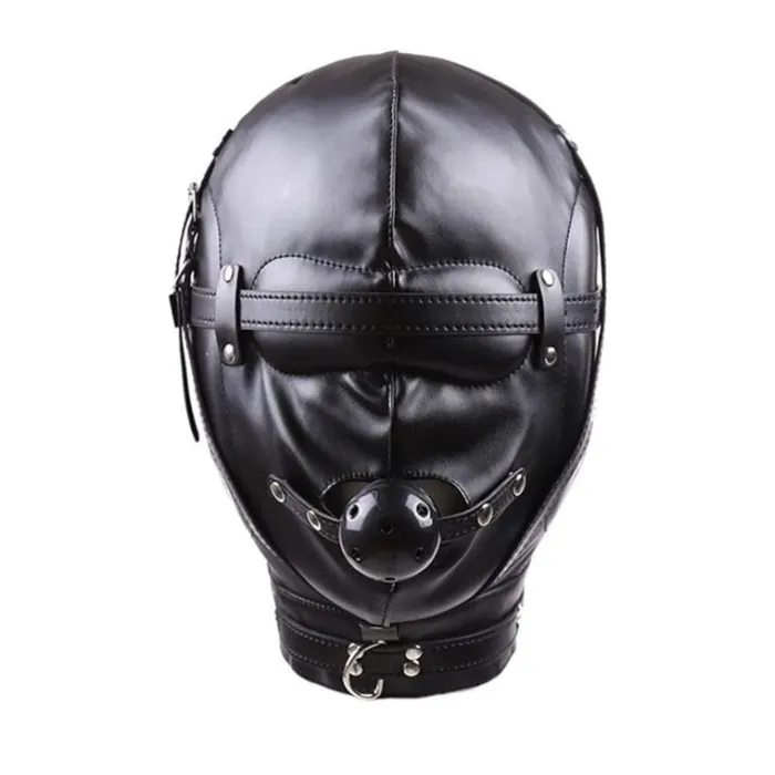 Lovegasm Restraints Sensory Deprivation Leather Slave