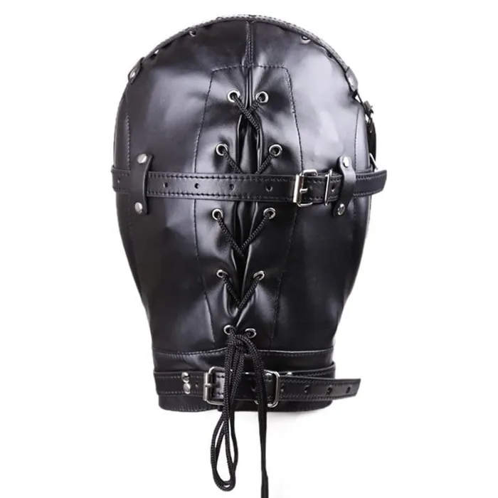 Lovegasm Restraints Sensory Deprivation Leather Slave