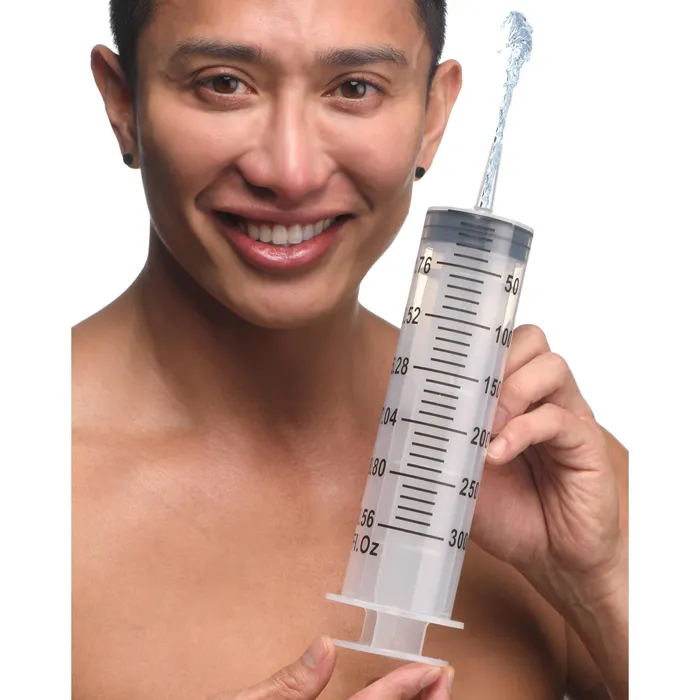 Male Sex Toys CleanStream Enema Syringe with Tube
