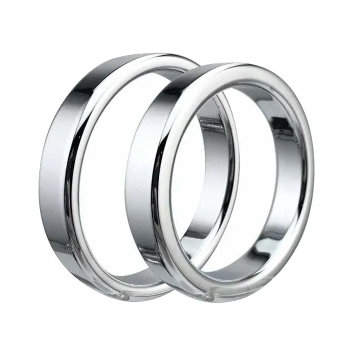 Male Sex Toys Lovegasm Thick and Heavy Silver Penis Ring