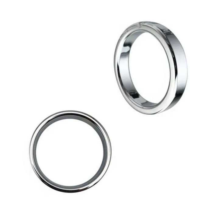 Male Sex Toys Lovegasm Thick and Heavy Silver Penis Ring