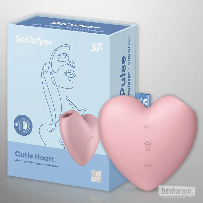 Satisfyer Cutie Heart Clitoral Stimulator Satisfyer Female Sex Toys