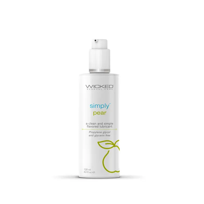 Vibrators Wicked Sensual Care Simply Aqua 40 Oz Pear