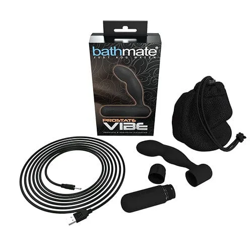 Anal Bathmate Bathmate Prostate Vibe Massager Black