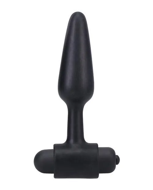 Anal In A Bag 4 Vibrating Butt Plug Black Doc Johnson