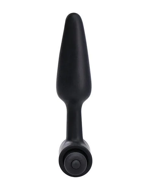 Anal In A Bag 4 Vibrating Butt Plug Black Doc Johnson