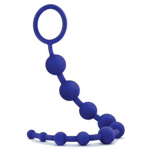 Blush Novelties Anal Blush Novelties Luxe Silicone 10 Anal Beads