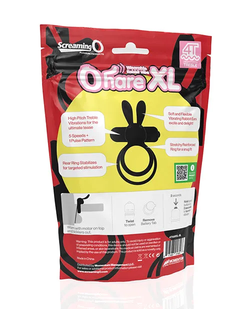 Bushman Products Anal Screaming O 4T Ohare XL Black