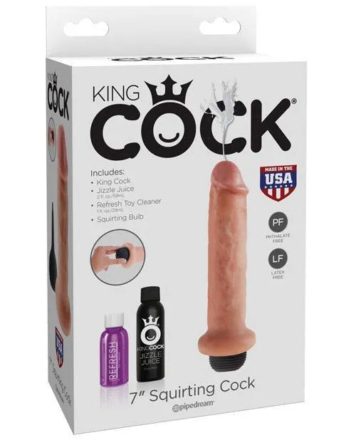 Dildos Pipedream Products King Cock 7 Squirting Cock