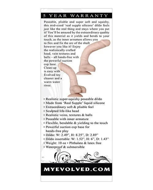 Evolved Novelties INC Dildos Evolved Real Supple Silicone Poseable 825