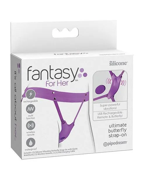 Female Sex Toys Fantasy For Her Ultimate Butterfly Strap On Purple Pipedream Products Female Sex Toys Fantasy For Her Ultimate Butterfly Strap On Purple Pipedream Products