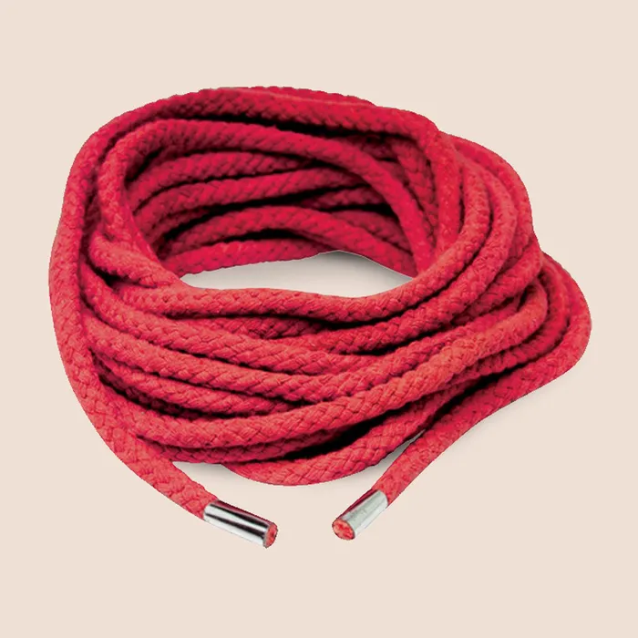 Fetish Fantasy Series Japanese Silk Rope 35 ft bondage rope Pipedream Products Couples