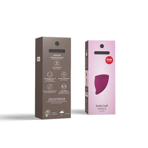Fun Factory Fun Cup Single Size Menstrual Cup Fun Factory Male Sex Toys Fun Factory Fun Cup Single Size Menstrual Cup Fun Factory Male Sex Toys