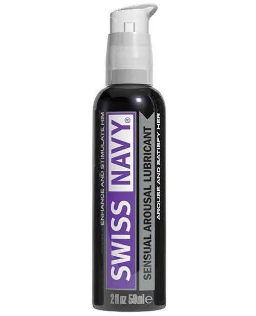 Lubricants Swiss Navy Sensual Arousal Lubricant 2 Oz MD Science Lab