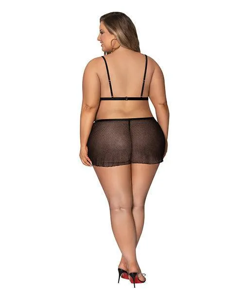 Magic Moments Intl Male Sex Toys Girl Next Door Strappy Bralette Wflirty Thong Skirt Magic Moments Intl Male Sex Toys Girl Next Door Strappy Bralette Wflirty Thong Skirt