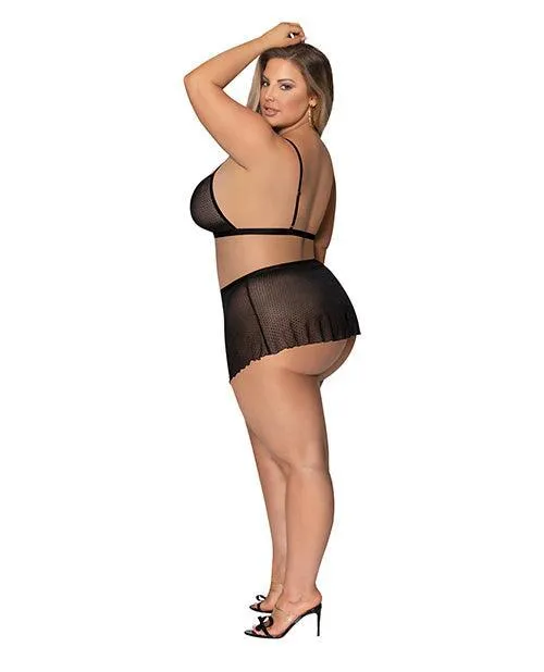 Magic Moments Intl Male Sex Toys Girl Next Door Strappy Bralette Wflirty Thong Skirt Magic Moments Intl Male Sex Toys Girl Next Door Strappy Bralette Wflirty Thong Skirt