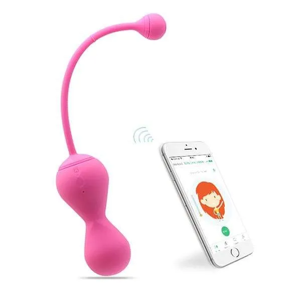 Magic Motion Vibrators Magic Motion AppControlled Smart Kegel Master Balls Pink Magic Motion Vibrators Magic Motion AppControlled Smart Kegel Master Balls Pink