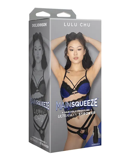 Main Squeeze ULTRASKYN Pussy Stroker Lulu Chu Doc Johnson Male Sex Toys