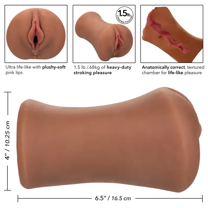 Male Sex Toys California Exotics California Exotics Stroke It Juicy Pussy Masturbator