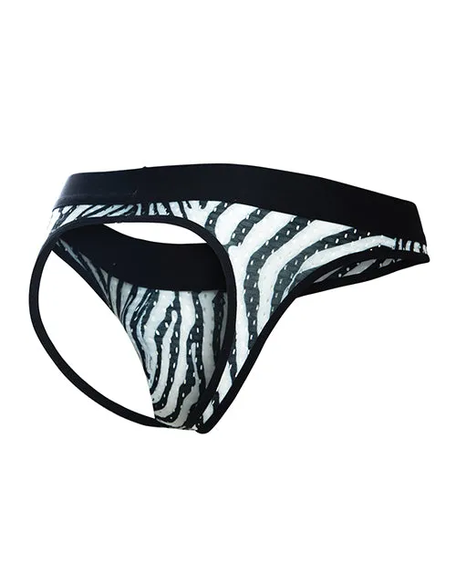 Male Sex Toys Malebasics Corp Male Basics Mob Aero Jock Zebra