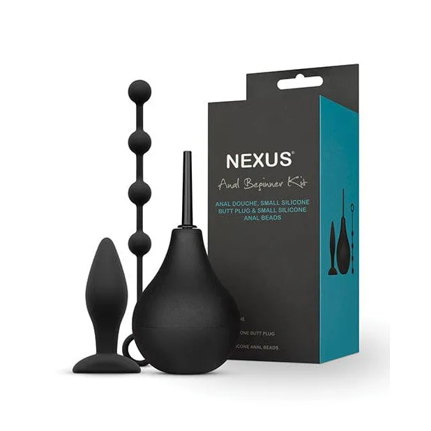 Nexus Anal Nexus Anal Beginner Kit 3 Pieces Black