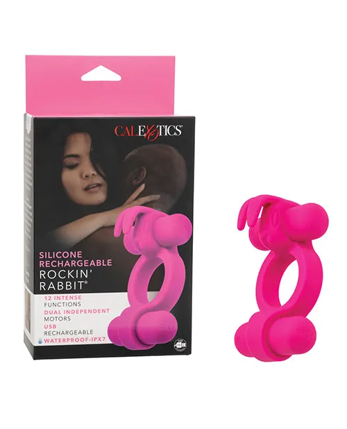 Vibrators California Exotic Novelties Couples Enhancer Silicone Rechargeable Rockin Rabbit Enhancer Fuchsia Vibrators California Exotic Novelties Couples Enhancer Silicone Rechargeable Rockin Rabbit Enhancer Fuchsia