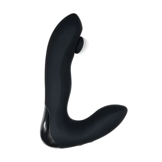Zero Tolerance Anal Zero Tolerance Tap It Remote Control Silicone Prostate Massager Black