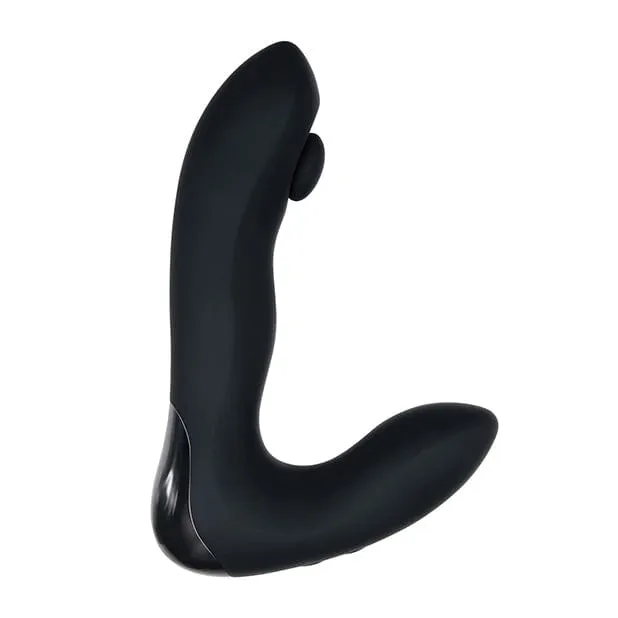 Zero Tolerance Anal Zero Tolerance Tap It Remote Control Silicone Prostate Massager Black