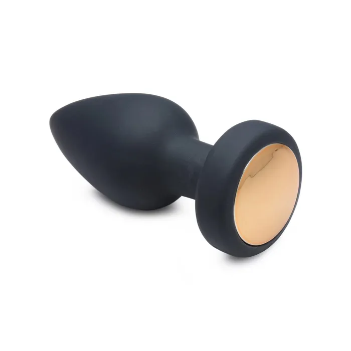 7X Light Up Rechargeable Anal Plug Large Booty Sparks Male Sex Toys