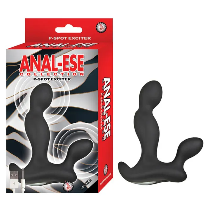 Anal AnalEse Collection PSpot Exciter Black Nasstoys