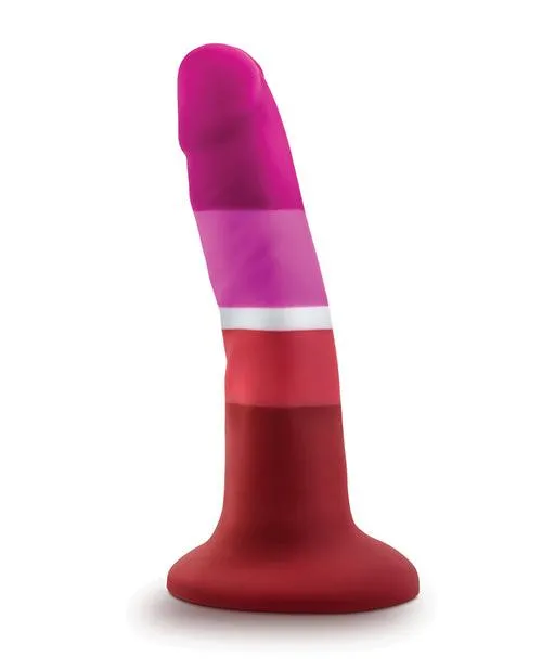 Blush Novelties Dildos Blush Avant P3 Lesbian Pride Silicone Dong Beauty