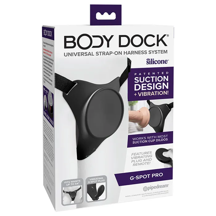 Body Dock GSpot Pro Vibrating Silicone StrapOn Harness Pipedream Female Sex Toys Body Dock GSpot Pro Vibrating Silicone StrapOn Harness Pipedream Female Sex Toys