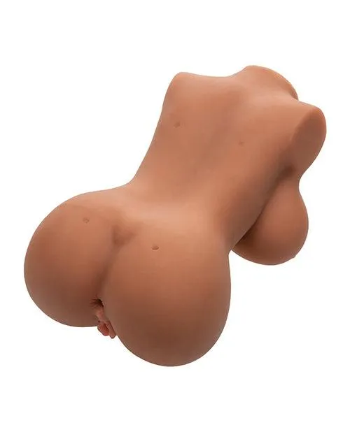 California Exotic Novelties Female Sex Toys Stroke It Body Banger Brown
